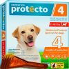 4 Flea and Tick Prevention for Dogs Puppies Flea Medicine Home Pest Control Topical Treatment Mosquito Repellent for Dogs Small Medium and Extra Large