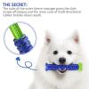 Dog Toys Toothbrush TPR Chew Bite Teeth Cleaning Pet Molar Brushing Stick Dogs Toothbrush Chewing Bite Toy Durable Chewing